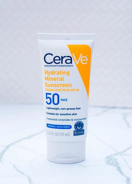 CeraVe Hydrating Mineral Sunscreen  75ml