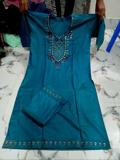 Orginal reyon silk with screen print