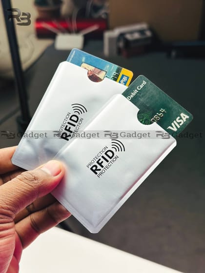 Anti Rfid Card Holder NFC Blocking Reader Case Protection Aluminium – 1pc