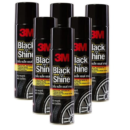 3M Black & Shine Tyre Spray – 440ml