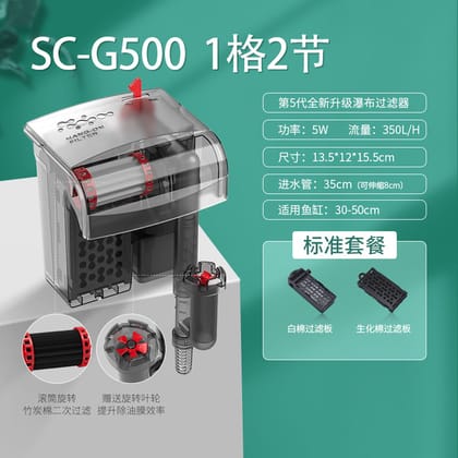 SYSENCIAGA Wall-Mounted FilterWaterfall 3-in-1 Water Purification🌪️