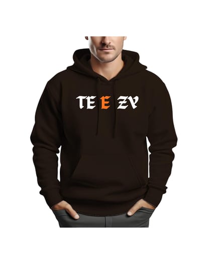 TeeZy Signature Brown Hoodie