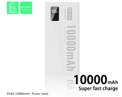 VDENMENV DP43 PD 22.5W QC3.0 10000mAh Power Bank Compact Portable Fa...