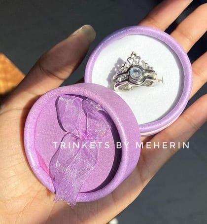 100 language I Love you ring