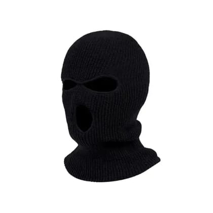 Skimask 3 Hole Balaclava – Black
