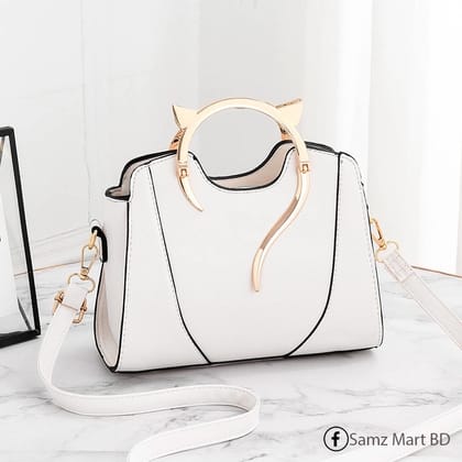 Luxury Premium Quality Medium Size Ladies PU Leather Bag