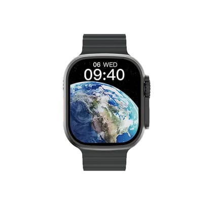 Microwear U10 Ultra Calling Smart Watch – Black Color