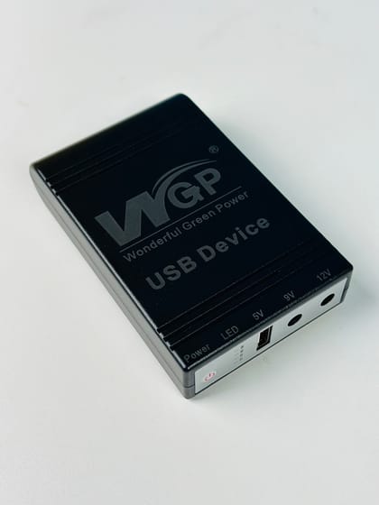 WGP Mini UPS 5/9/12V (8,800mAh)- Router & ONU Up To 8 Hours Backup