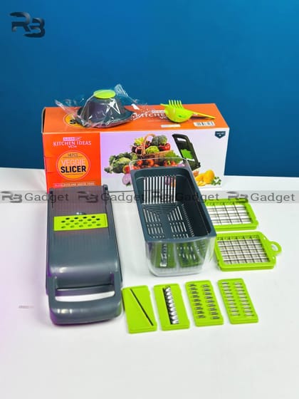 GearUP VC14 Premium 14-in-1 Vegetable and Fruits Multifuction Cutting Slicer Kitchen Tools