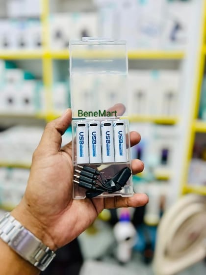 AiVR USB Rechargeable Batteries 4pc – AA – 1700mAh