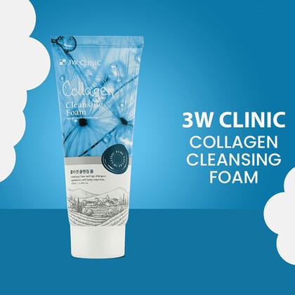 3W Clinic Collagen Cleansing Foam