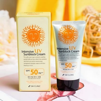 3W Clinic Intensive UV Sunblock Cream