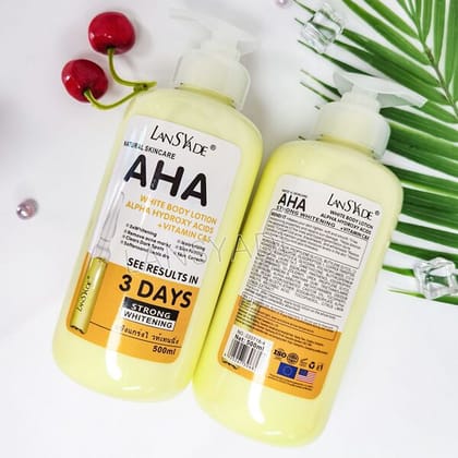 AHA White body lotion 500 ML