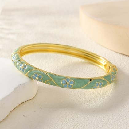 Pastel - Green flower