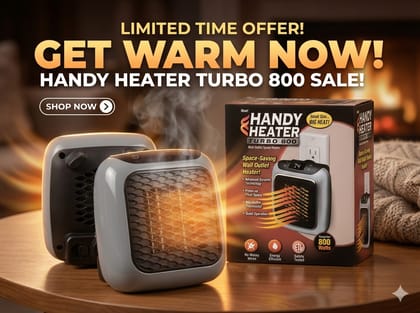 Turbo Room Heater 800w