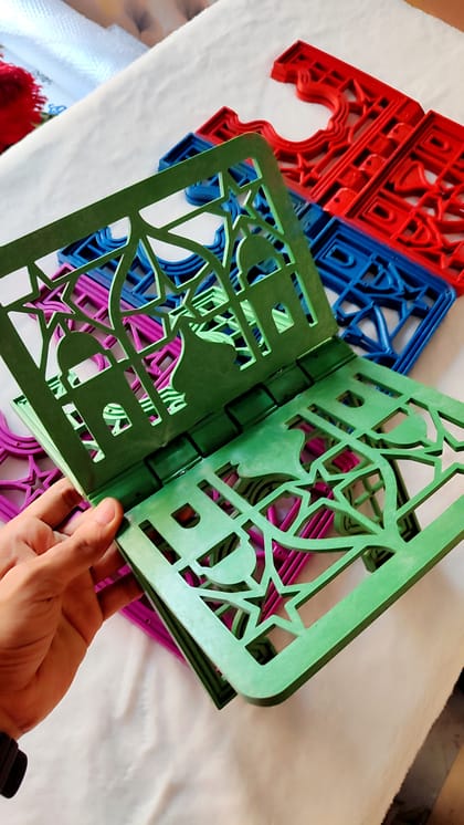 প্লাস্টিক কোর'আন রেহাল মজবুত টেকসই প্লাস্টিকের উন্নত মানের