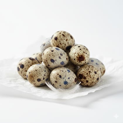 কোয়েল পাখির ডিম