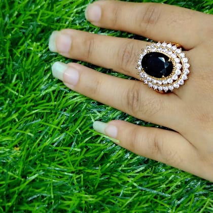 Emerald Royal Crown Ring