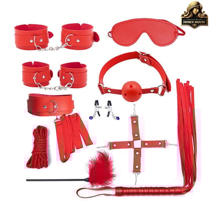 Couples Bondage Play Kit – BDSM Toy Collection (10 pcs)