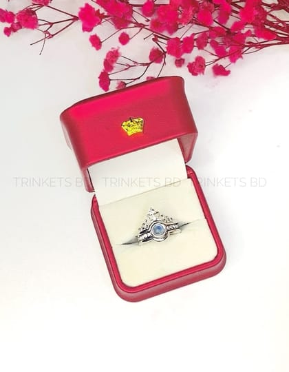 100 LANGUAGE "I LOVE YOU" RING + RED PREMIUM BOX