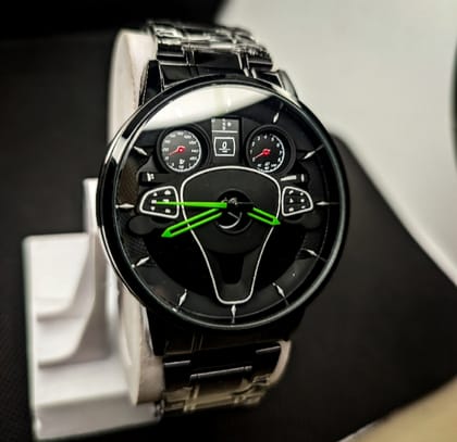Premium High Quality Watch For Men With Black Strap