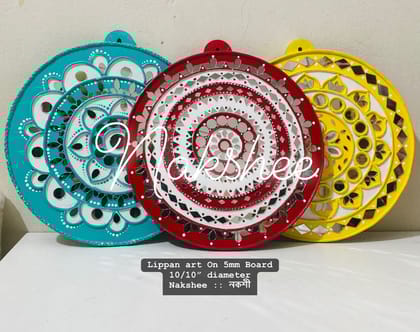 Lippan Art 10/10" 3 pcs set