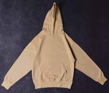 400+ GSM HEAVYWEIGHT OVERSIZED HOODIE IN CREAM