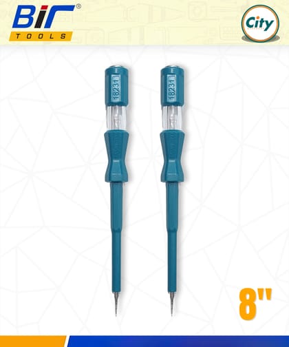 ২ পিস টেস্টার ৮ ইঞ্চি টেস্ট পেন্সিল এসি ১০০-৫০০ ভোল্ট সাপোর্ট