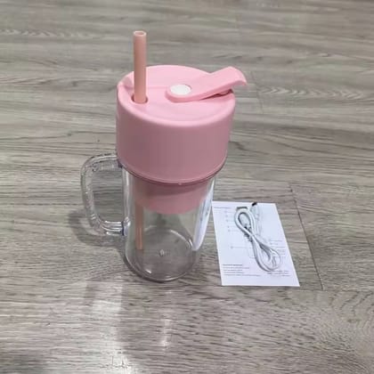 Rechargeable Cup Juice Blender with Straw