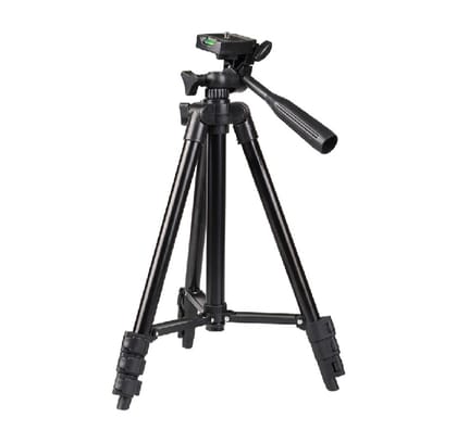 Tiktok Facebook Youtube Video Making Tripod 3110/3120 Camera Stand With Phone Holder Clip - Tripod - Tripod For Mobile