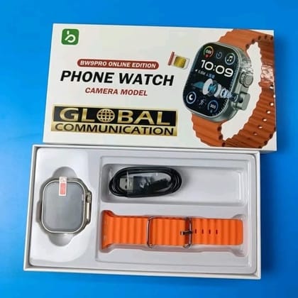 BW9 4G SIM Card Camera Supported  Smartwatch