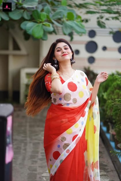 চান্দেরি সিল্ক শাড়িআলাদা ব্লাউজ পিস সহ