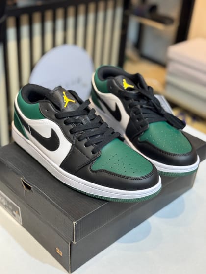 Jordan 1 Low Green Toe (1:1)