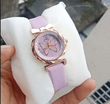 Buterfly Fashionable Watch For Women+Box -Watch For Women