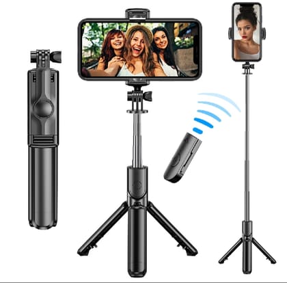XT-02 & SO3 3 In 1 Bluetooth Selfie Stick Horizontal and Vertical Shooting Mobile phone