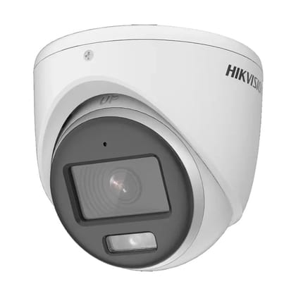 HIKVISION DS‑2CE70DF0T‑PFS (2.8 mm) – 2 MP ColorVu Audio Fixed Turret HD Camera