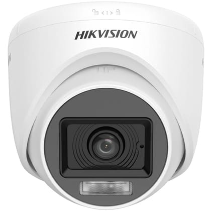 HIKVISION DS‑2CE76D0T‑LPFS – 2 MP Dual Light Audio Fixed Turret Camera