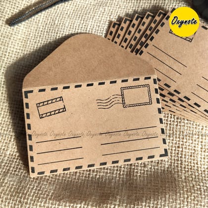 Chirkut Series Postcard Designed Mini Envelope by OXYNOTE