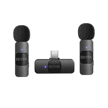 BOYA BY-V20 Wireless Microphone For Type-C Devices (1:2)