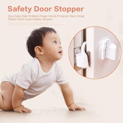 ডোর স্টপার বেবি সেফটি হিঞ্জ গার্ড, ফিঙ্গার গার্ড বেবি প্রুফিং চাইল্ড সেফটি ফোম ডোর স্টপার কিডস সেফটি ফিঙ্গার পিঞ্চ হিঞ্জ গার্ড প্রোটেক্টর