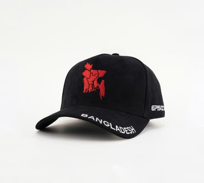 Episodes 'Bangladesh' Black Suede Cap