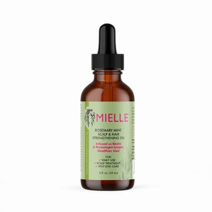 Mielle Rosemary Mint Light Scalp & Hair Strengthening Oil (59ml)