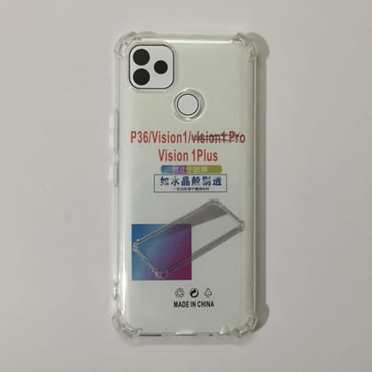 Itel Vision 1 Plus Soft Silicone Transparent Back Cover