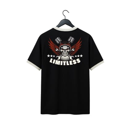 VE Gear “LIMITLESS” Black and white Oversized T-shirt