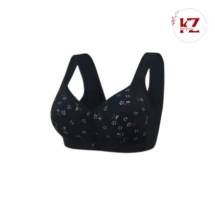 Front Button Cotton Bra