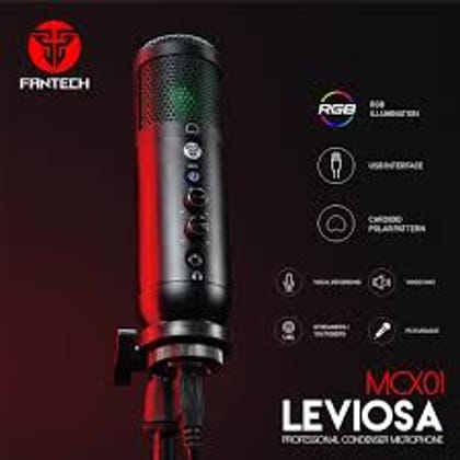 Fantech Leviosa MCX01 Professional RGB Condenser Microphone