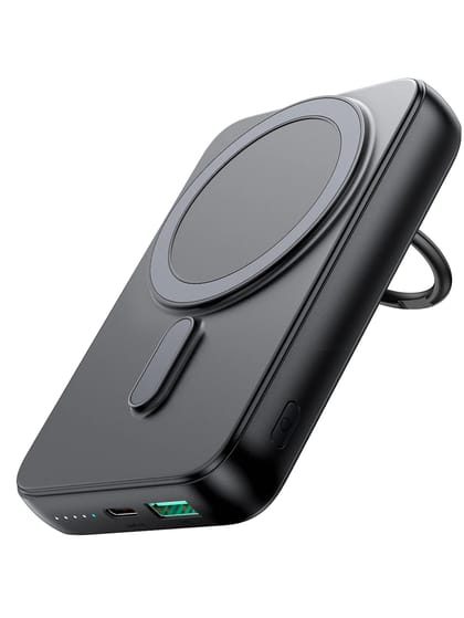 Joyroom JR-W050 20W 10000mah Magnetic Wireless Power Bank with Ring Holder