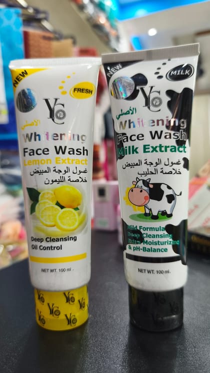 YC Face Wash Milk or Lemon