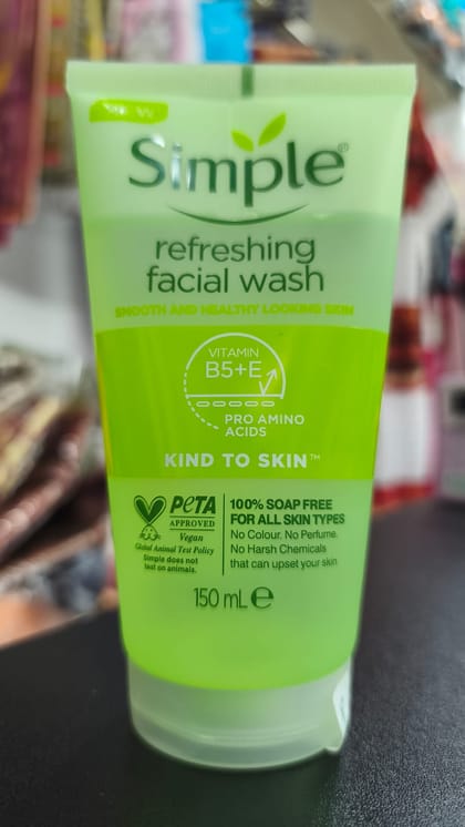 Simple Facial Wash