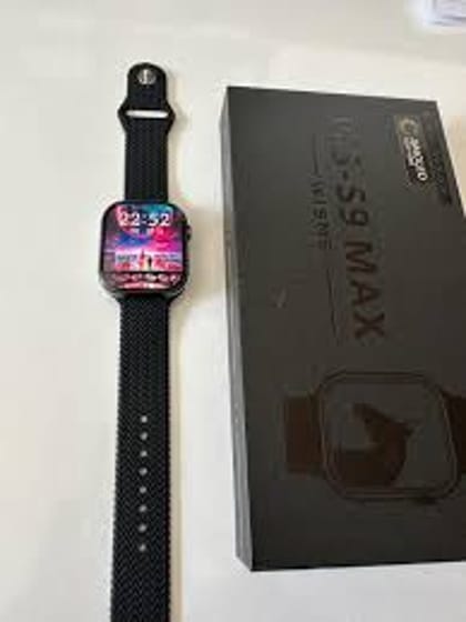 WS-S9 MAX Smartwatch With AMOLED Display And 2 Strap